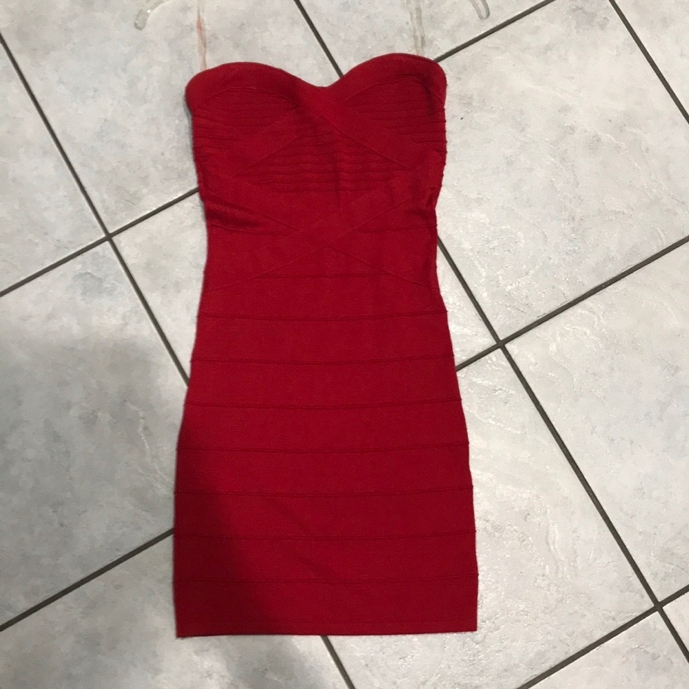 Red dress